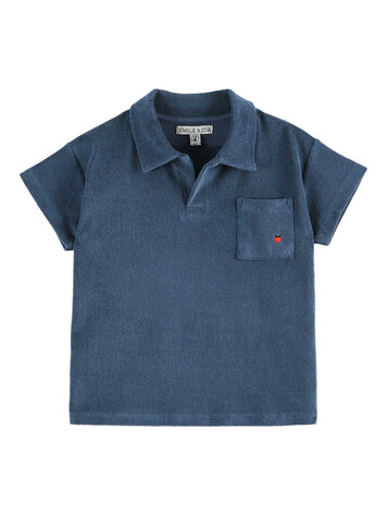 EMILE ET IDA Terry Polo Shirt