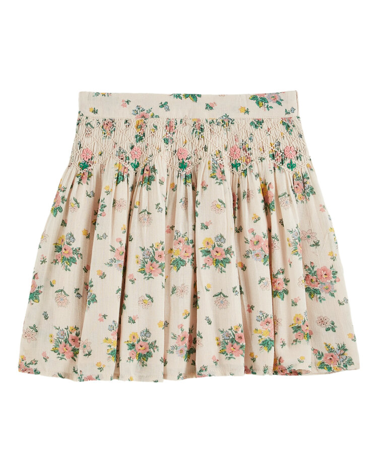 EMILE ET IDA Printemps Embroidered Skirt