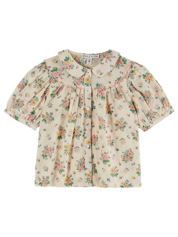 EMILE ET IDA Printed Printemps Blouse