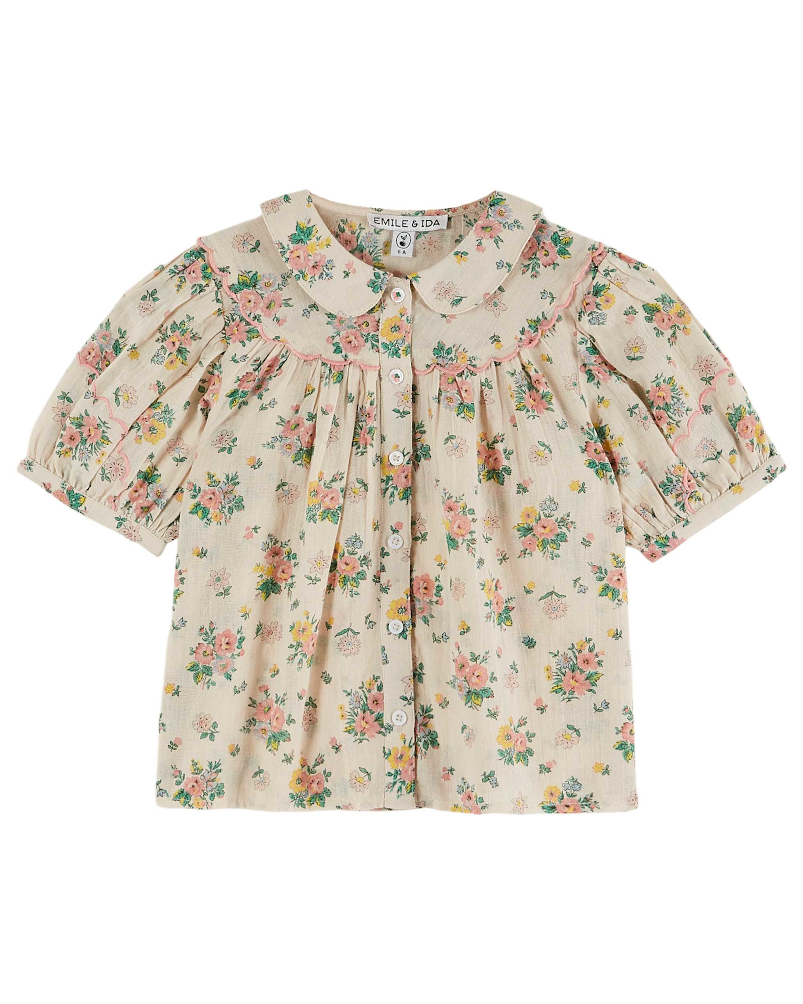 EMILE ET IDA Printed Printemps Blouse - The Spotted Goose