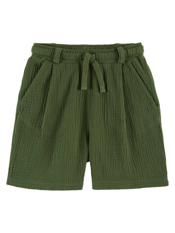 EMILE ET IDA Cotton Gauze Shorts