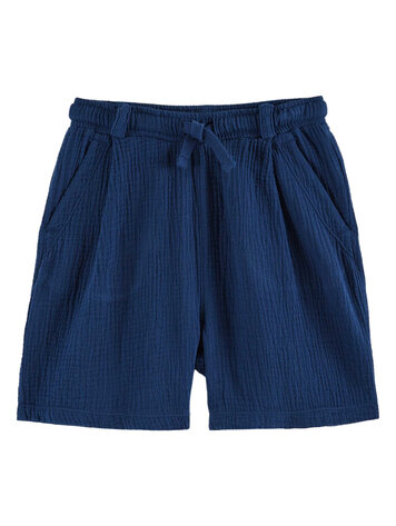 EMILE ET IDA Cotton Gauze Shorts