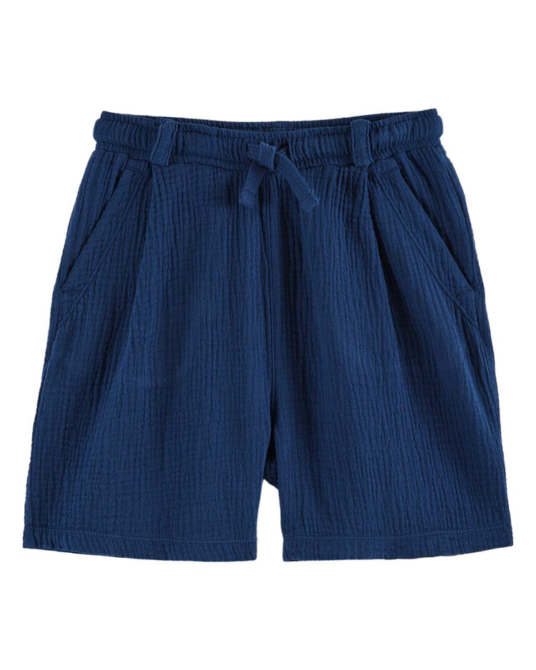 EMILE ET IDA Cotton Gauze Shorts