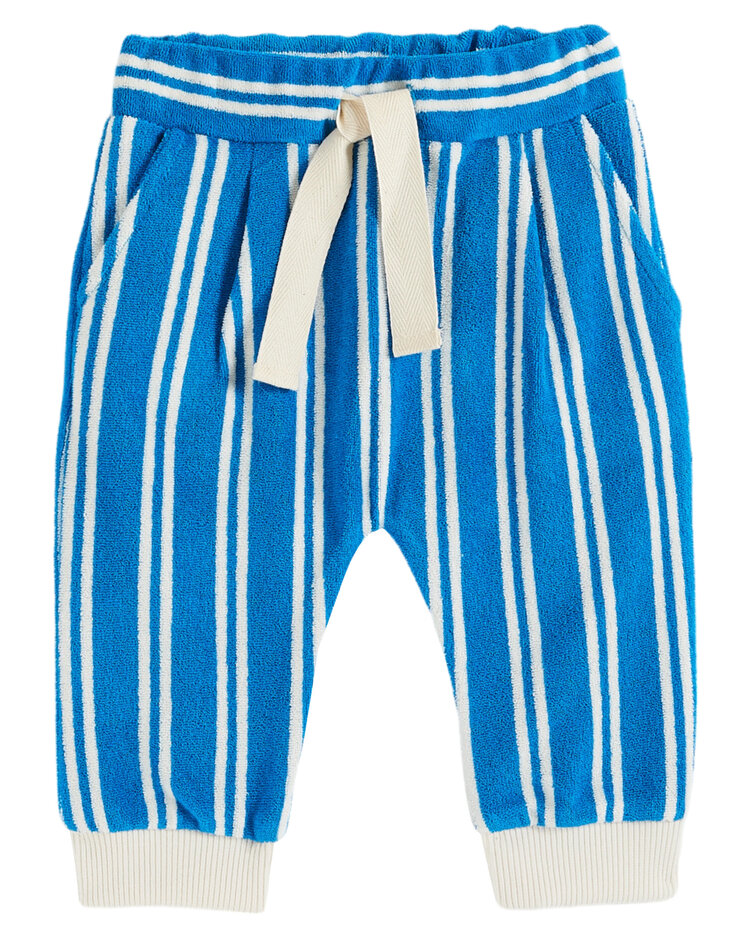 EMILE ET IDA Striped Terry Jogger