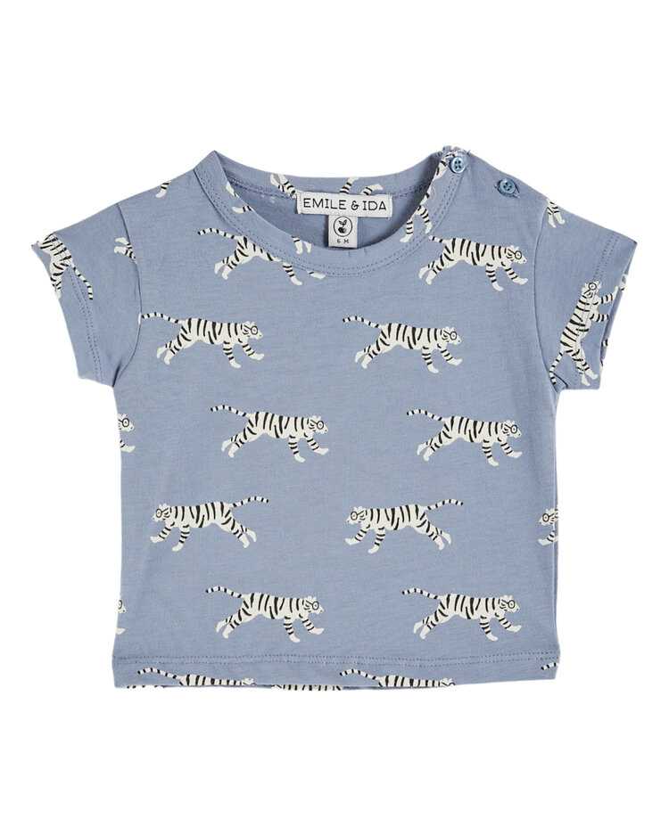 EMILE ET IDA Tigre Baby Tee