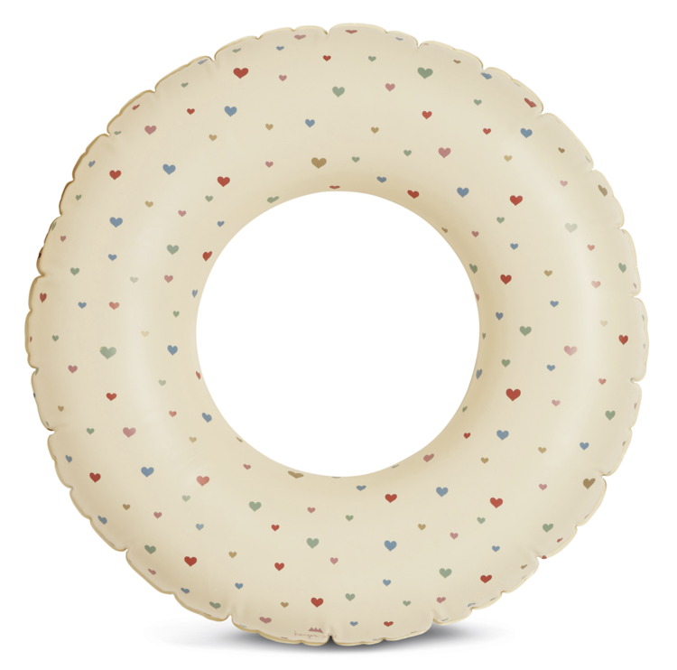 KONGES SLOJD Junior Swim Ring - Multi Hearts