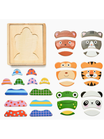 Animal Mix Up! Wooden Puzzle