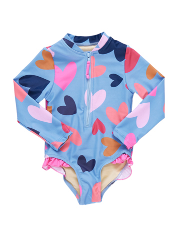 PINK CHICKEN Arden Tossed Hearts Suit