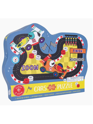 FLOSS AND ROCK Race Track 80pc Puzzle