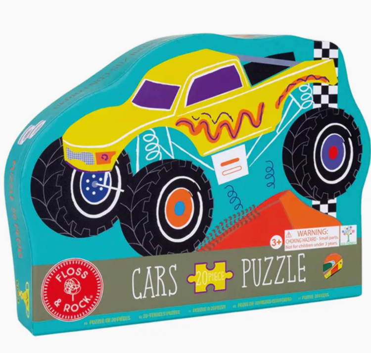 FLOSS AND ROCK Monster Truck 20 pc Puzzle