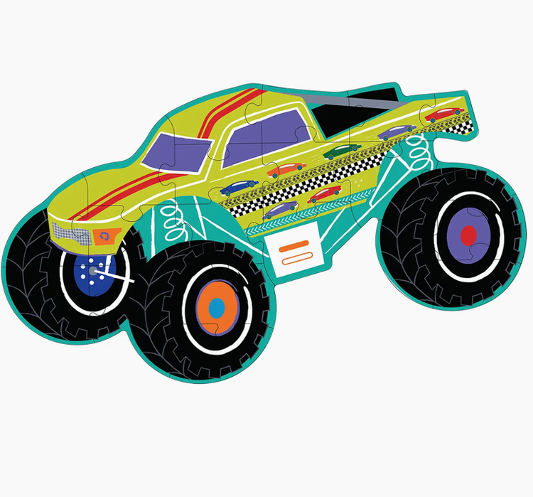 FLOSS AND ROCK Monster Truck 20 pc Puzzle