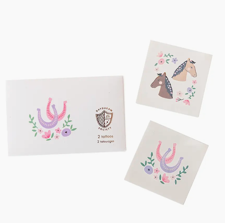 Jollity & Co. + Daydream Society Pony Tales Temporary Tattoos