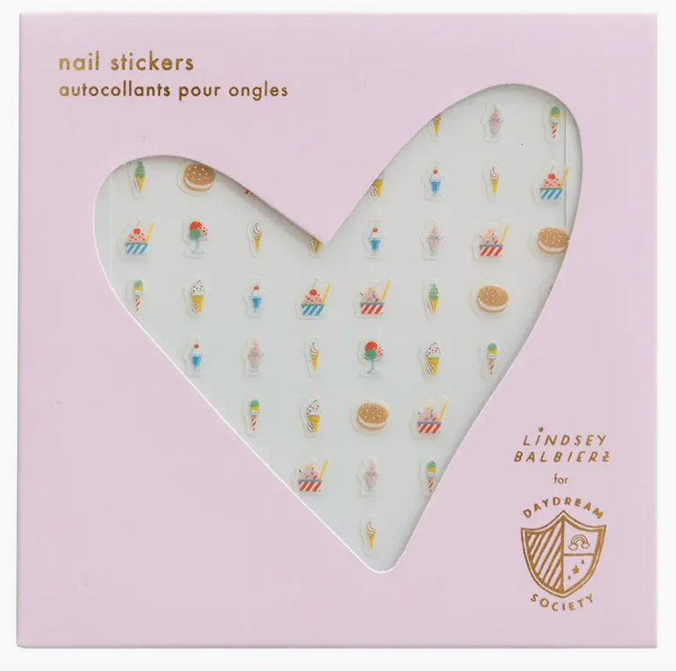 Jollity & Co. + Daydream Society Ice Cream Dreams Nail Stickers