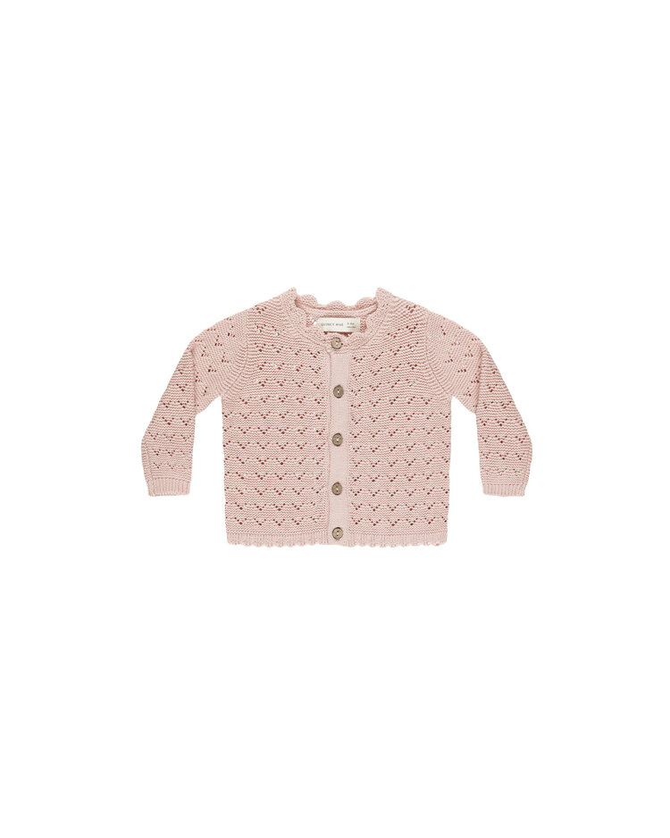 QUINCY MAE Scalloped Girls Cardigan