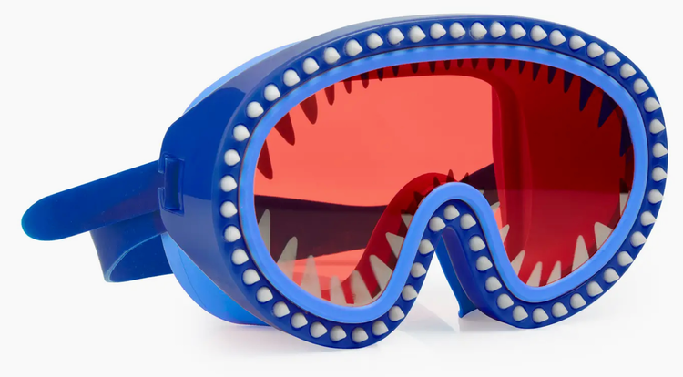 BLING2O Shark Attack Mask - Chewy Blue