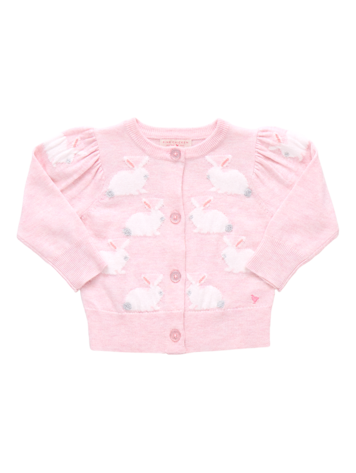 PINK CHICKEN Baby Constance Bunny Sweater