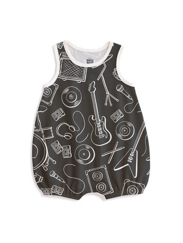 WINTER WATER FACTORY Rock Band Romper