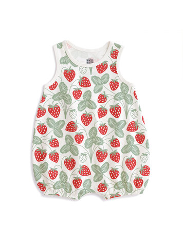 WINTER WATER FACTORY Strawberries Romper