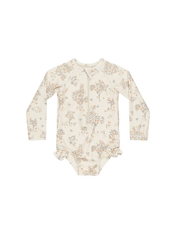 RYLEE AND CRU Rashguard Girls One-Piece