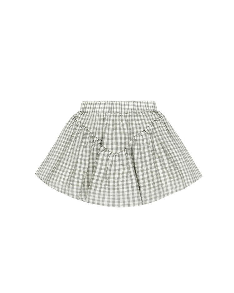 RYLEE AND CRU Sparrow Gingham Skirt