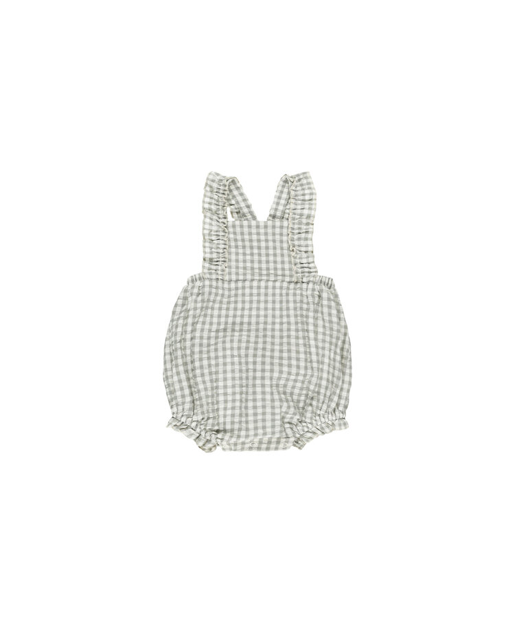 RYLEE AND CRU Chiara Gingham Romper