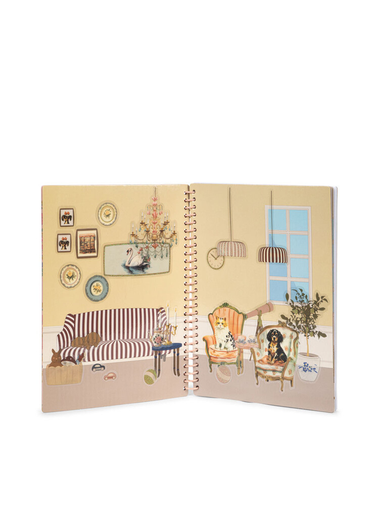 KONGES SLOJD My Sticker Book - Dusty Pink