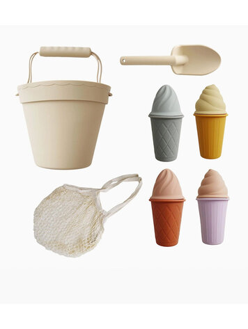 MARLOWE & CO Retro Silicone Ice Cream Beach Set