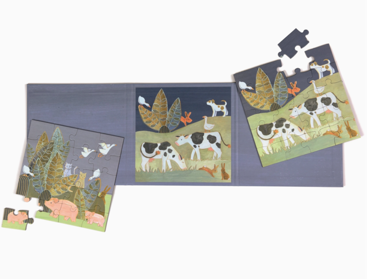 EGMONT Magnetic Puzzle - Countryside