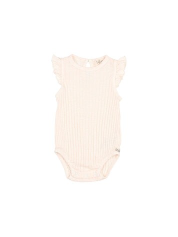 BUHO BB Rib Ruffle Bodysuit