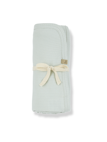 1 + THE FAMILY Diana Blanket - Aqua