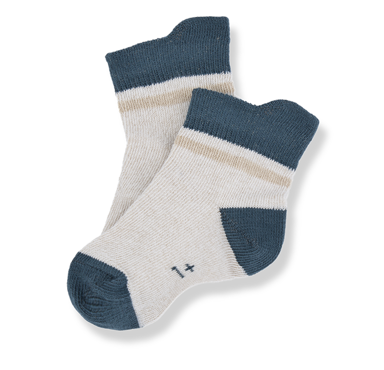 1 + THE FAMILY Plain Short Baby Socks