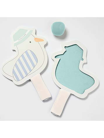 SUNNYLIFE Seagull Velcro Beach Bats