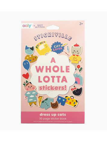 OOLY Stickiville X Suzy: Dress Up Cats