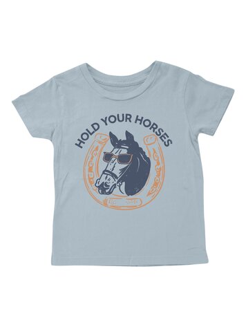 TINY WHALES Hold Your Horses Tee