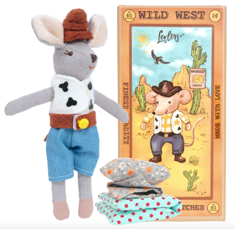 LEVLOVS Cowboy Mouse
