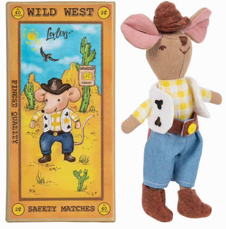 LEVLOVS Cowboy Mouse