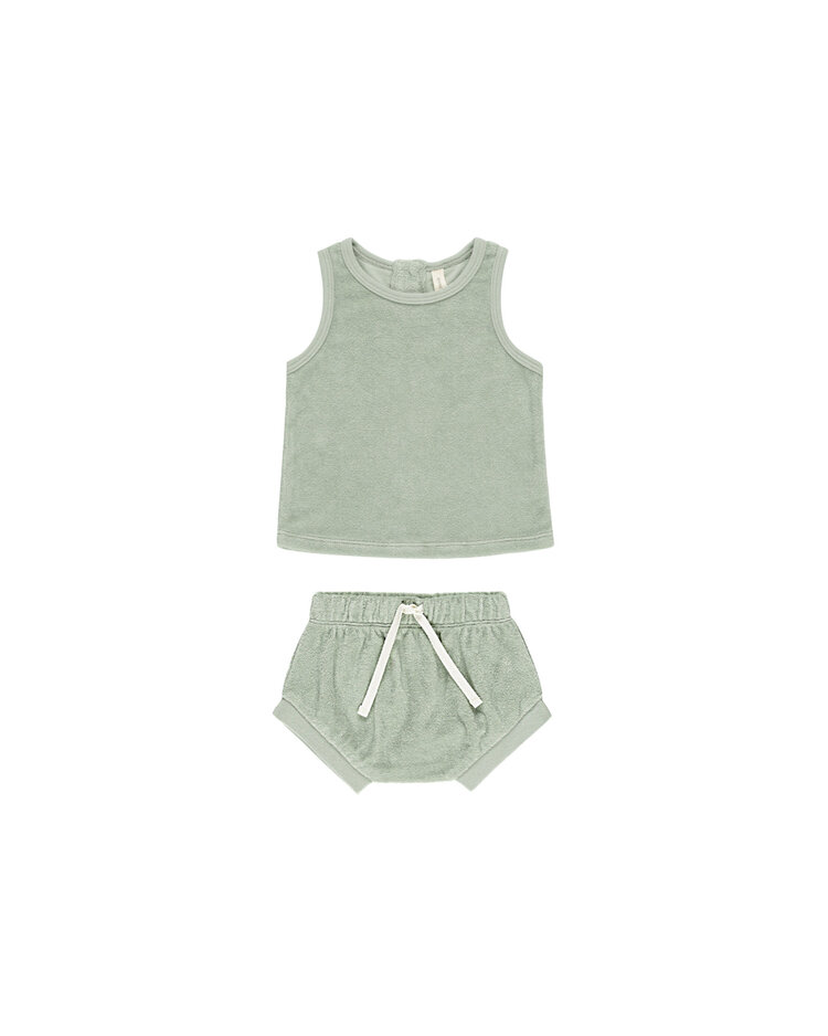 QUINCY MAE Terry Tank + Short Set
