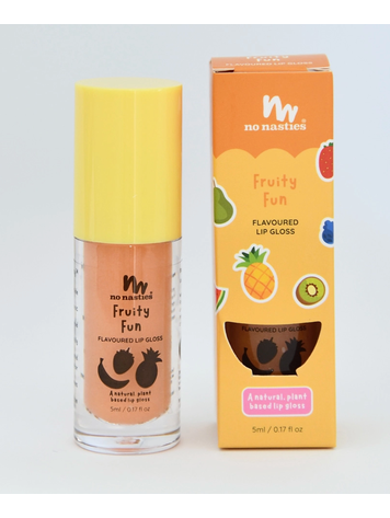 NO NASTIES KIDS Natural Lip Gloss Wand - Fruity Fun
