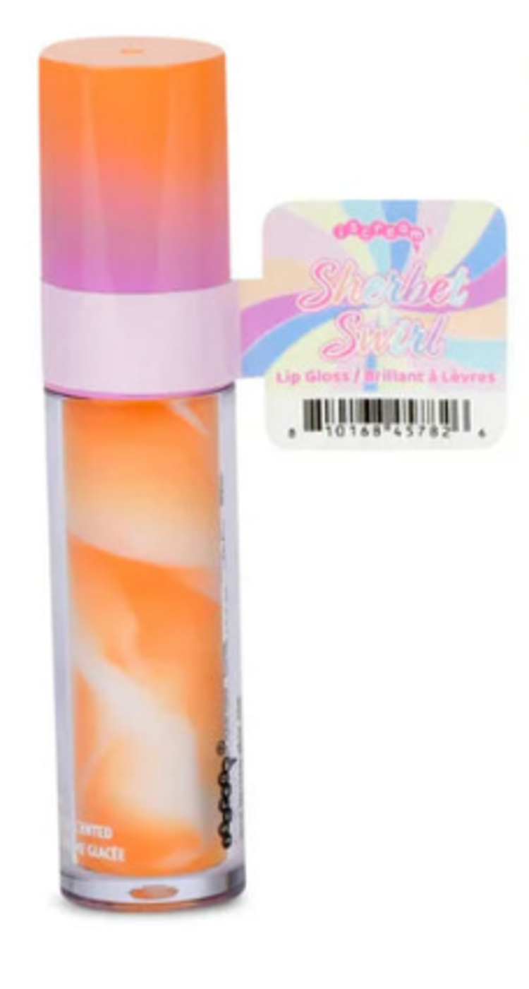 ISCREAM Sherbet Swirl Lip Gloss - Orange Creamsicle