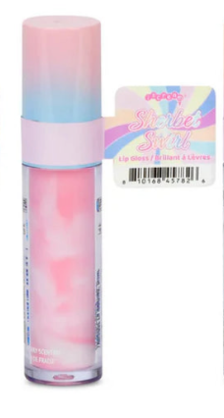 ISCREAM Sherbet Swirl Lip Gloss - Strawberry