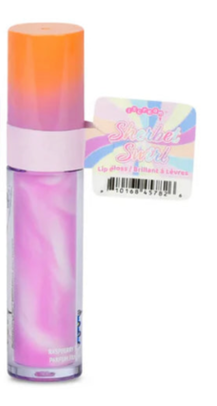 ISCREAM Sherbet Swirl Lip Gloss - Raspberry
