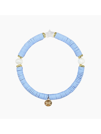 BITS & BOWS Coastal Stars Bracelet - Blue