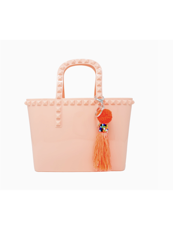 Tiny Jelly Tote Bag - Pink