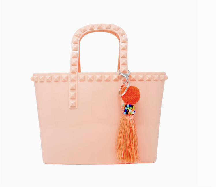Tiny Jelly Tote Bag - Pink