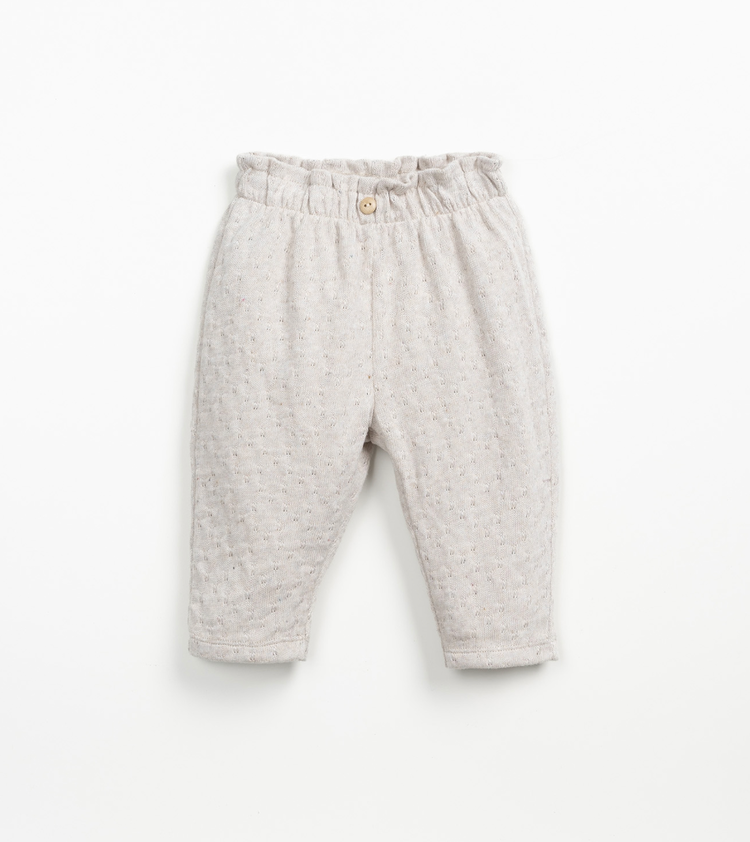 PLAY UP Embellished Jersey Trousers