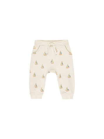 RYLEE AND CRU Sailboats Baby Sweatpant