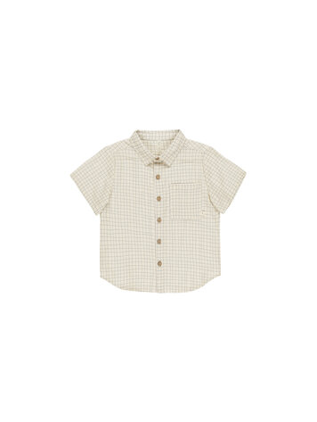 RYLEE AND CRU Collared Grid Boy Shirt