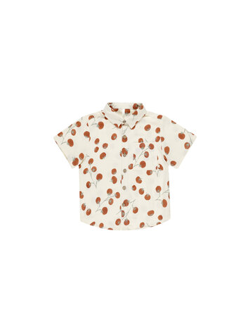 RYLEE AND CRU Collared Tomatoes Shirt