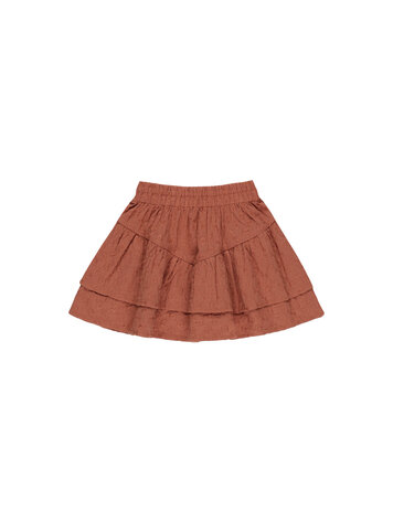 RYLEE AND CRU Tiered Mini Skirt