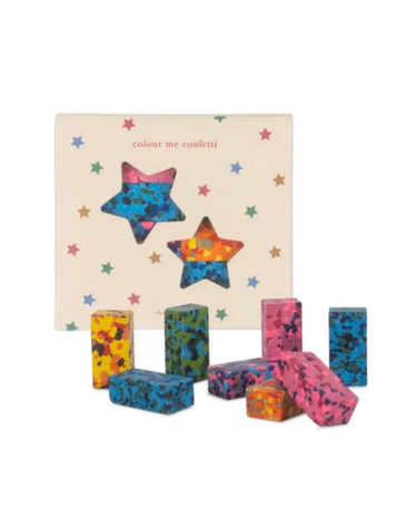 KONGES SLOJD Confetti Star Crayons